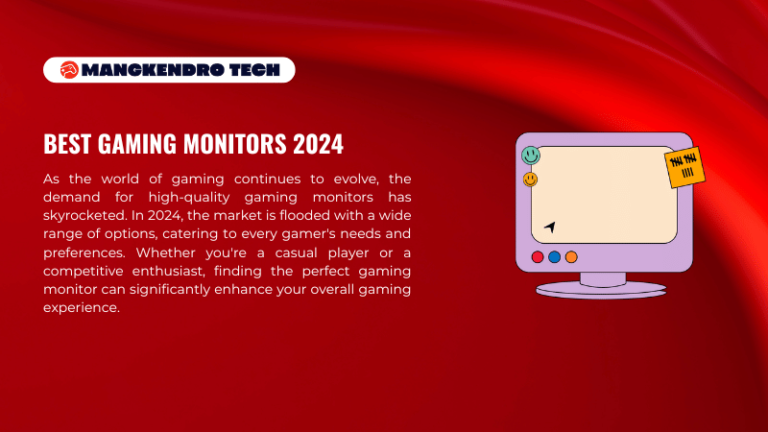 Best Gaming Monitors 2024: Budget, Curved, G-Sync And More - Mangkendro ...