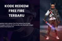 KODE REDEEM GARENA FREE FIRE